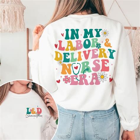 Labor And Delivery Nurse Shirt Etsy