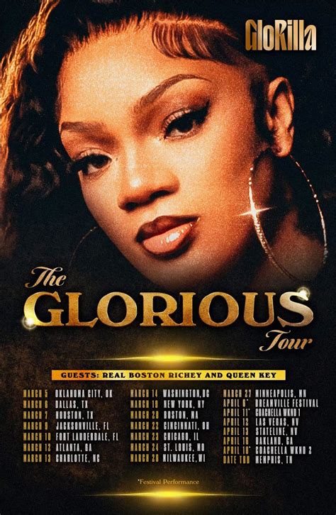 GloRilla Concert Tour Dates and Ticket Information 1