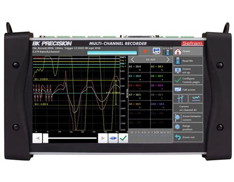 DAS220-BAT 10-Channel Data Logger with battery from B&K