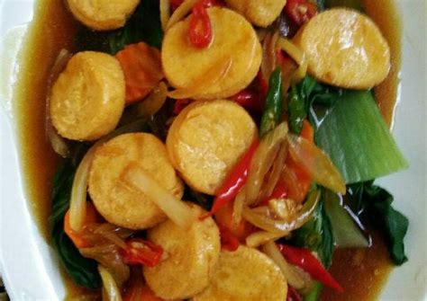 Resep Pokcoy Tofu Saus Tiram Oleh Tips Sehat Bee Produk Cookpad