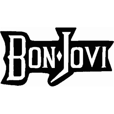 Bon Jovi Vinyl Decal Sticker