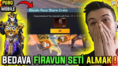 Oha Royalpass Kutusundan F Ravun Set Almak Pubg Mob Le Youtube