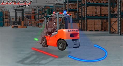 Forklift Safety Lights for Accident Prevention | DACOLIGHT