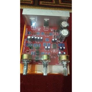 Jual Kit Speaker Aktif Platinum Mini Compo TDA2030 Stereo Audio