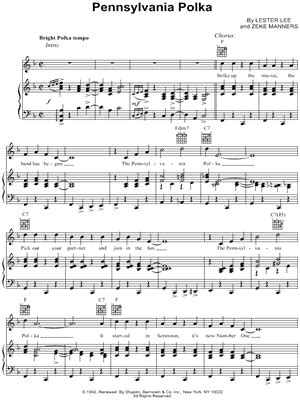 "Pennsylvania Polka" Sheet Music - 3 Arrangements Available Instantly ...