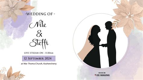 Nile And Steffi Wedding Ceremony Live Webcasting YouTube