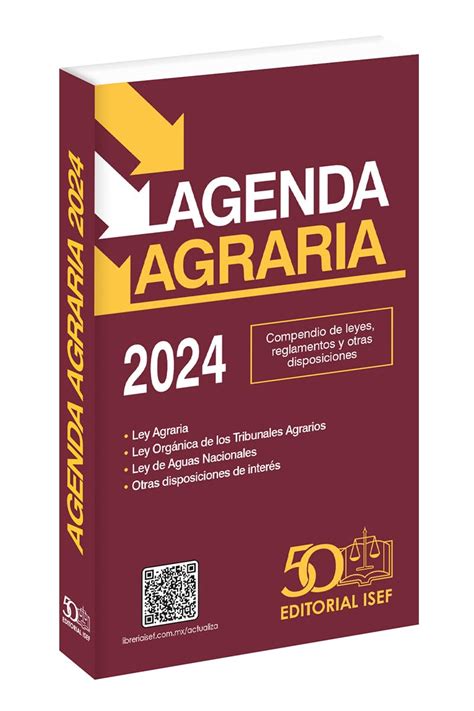 Agenda Agraria 2024 Ediciones Fiscales ISEF Amazon Mx Libros