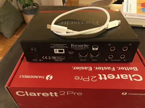 Clarett 2Pre - Focusrite Clarett 2Pre - Audiofanzine
