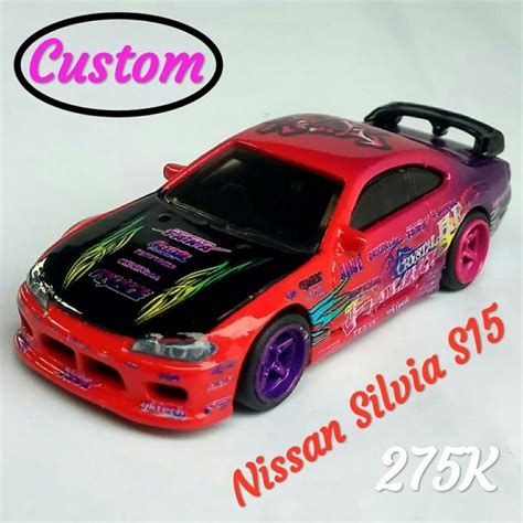 Hot Wheels Nissan Silvia S15 Custom Shopee Malaysia