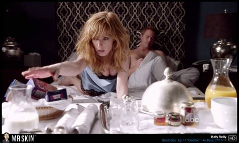 Naked Kelly Reilly In Black Box