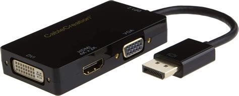 CableCreation Adaptador DisplayPort multifunción a HDMIDVIVGA