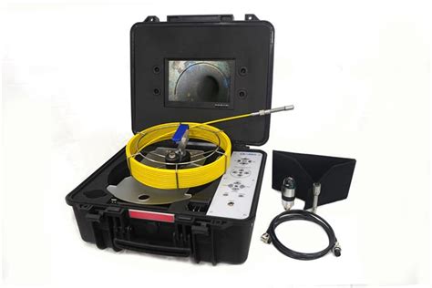 Gt Sewer Drain Pipe Inspection Push Rod Camera