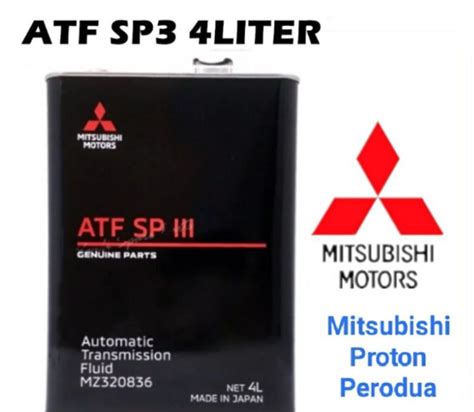 [ MADE IN JAPAN ] 100% ORIGINAL MITSUBISHI ATF SPIII AUTOMATIC ...