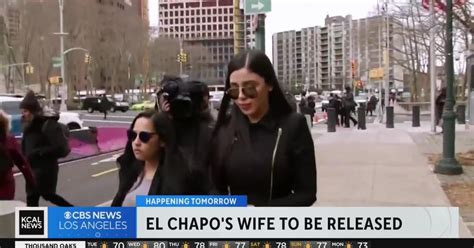 Wife of drug kingpin "El Chapo" to be released from prison - CBS Los ...