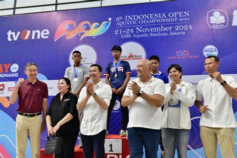 Wamenpora Taufik Harap 6th Indonesia Open Aquatic Championships 2024