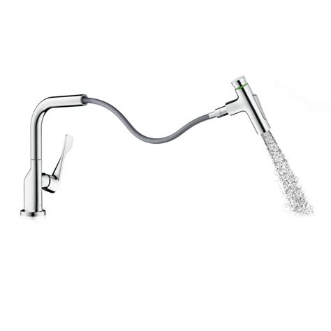 AXOR Citterio Single Lever Kitchen Mixer With Pull Out Spray Chrome