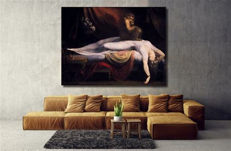 Henry Fuseli The Nightmare Canvas Wall Art Henry Fuseli