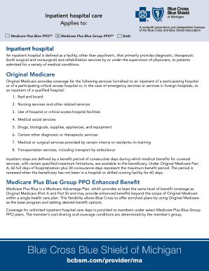 Fillable Online Inpatient Hospital Care Fax Email Print Pdffiller