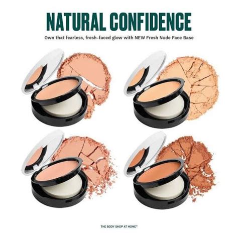 Jual The Body Shop Fresh Nude Face Base Powder Foundation G Shopee Indonesia