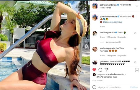 Paty Manterola lencería bikini La ex Garibaldi enciende las redes sociales
