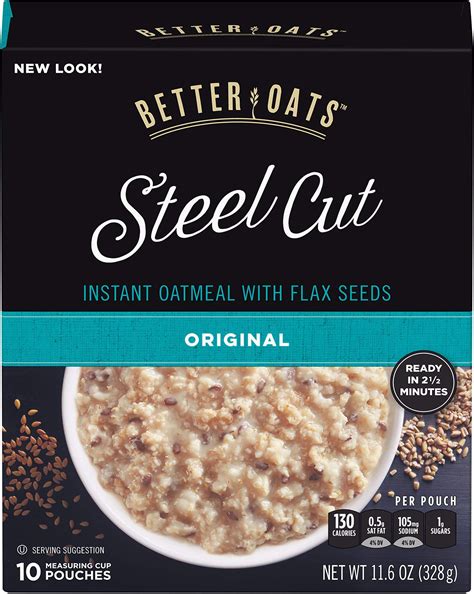 Amazon Better Oats Organic Bare Instant Multigrain Hot Cereal With