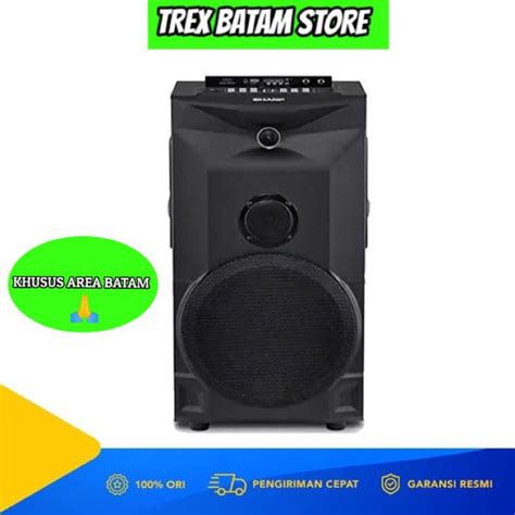 Jual Sharp Cbox Dpro10cb Speaker Aktif 10 Inch Batam Shopee Indonesia