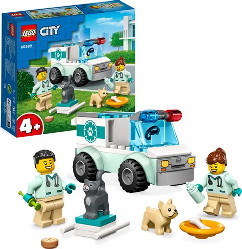 Lego City Vet Van Rescue Animal Set Kiddlestix Toys