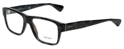 New Authentic Prada Vpr 17s Uem 1o1 Spotted Brown Green Eyeglasses 53mm 17 140 Ebay