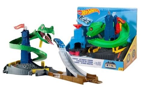 HOT WHEELS FNB20 HW Tor Starcie z Kobrą Wąż 7599355277 oficjalne archiwum Allegro
