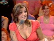 Naked Faustine Bollaert in La télé de Sébastien