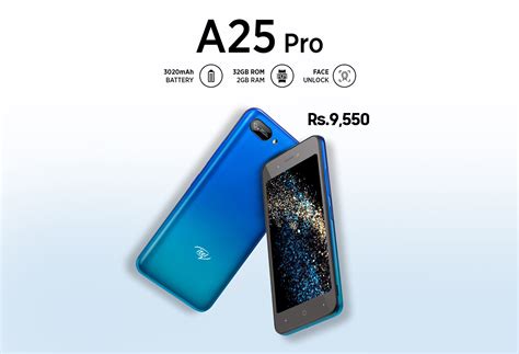 Itel A25 Pro 32GB 2GB RAM Dual Sim Gradation Green (L5002P) With ...