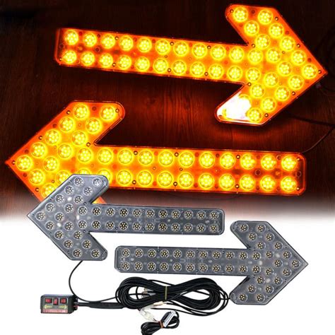 24v Led Arrow Sign Light Arrow Type Warning Light Road Safety