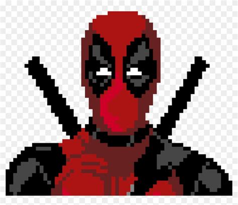 deadpool pixel art deadpool hd png