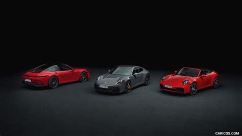 2025 Porsche 911 Targa 4 GTS, GTS Coupe, and Carrera Cabriolet