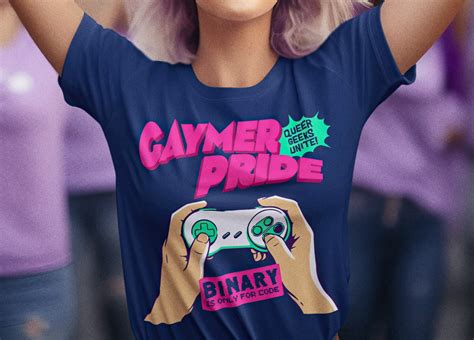 Gay Gamer Pride Lbtbq Gamer Tshirt For Queer Geek Gift For Gay Gamer Gaymer Shirt Gay Nerd