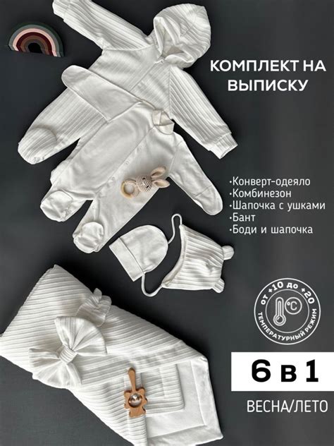 Комплект на выписку для новорожденных – купить набор для новорожденных ...