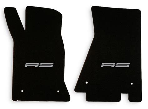 New 1982 1992 Camaro Floor Mats Black Set Of 4 Carpet Embroidered Rs