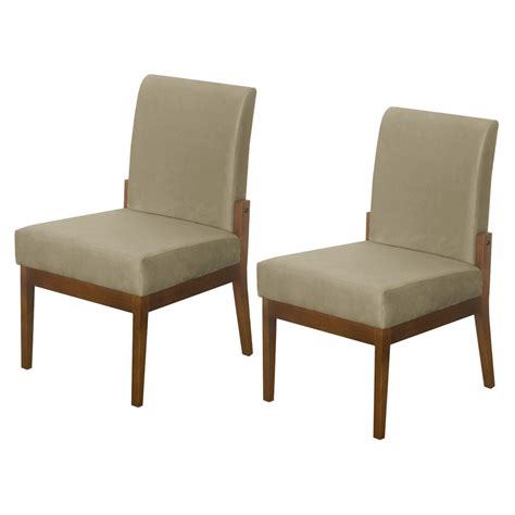 Kit Cadeiras de Jantar Helena Estofada Cozinha Nude Takeda Estofados em Promoção na Americanas