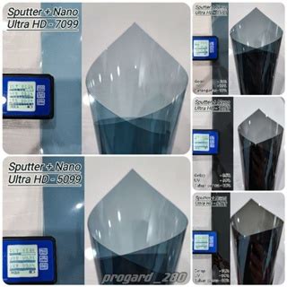 Nano Ceramic Sputter HD 2in1 Siap Potong Tahan Panas 99 Tinted