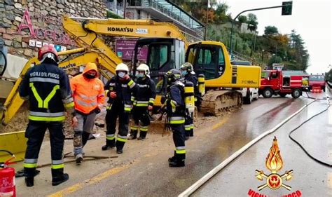 Tenno Tubo Gas Tranciato Il Faro In Rete