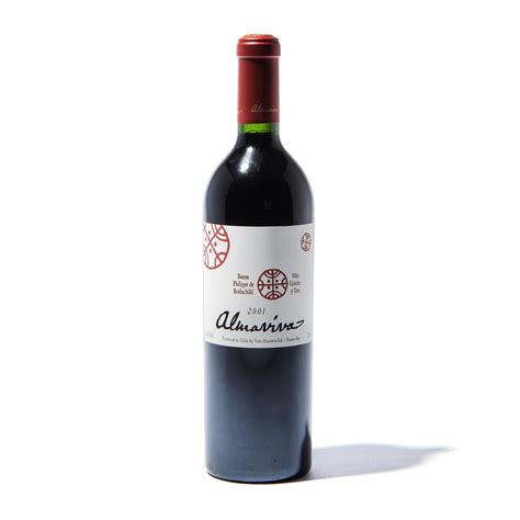 Almaviva 2001 Puente Alto Chile Baron Philippe De Rothschild And