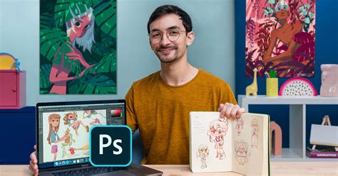 Online Course Character Design For Animation With Photoshop Caio