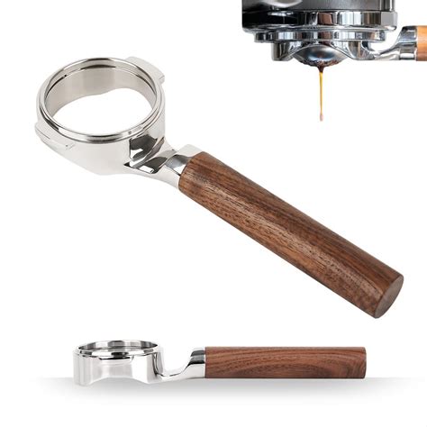 Amazon Watchget Mm Bottomless Naked Portafilter Flat Base Compatible With E And La