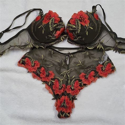 Vintage Lise Charmel French Lingerie Set Gem