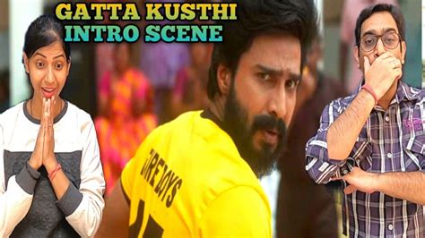 Gatta Kusthi Movie Intro Scene Reaction Vishnu Vishal Aishwarya