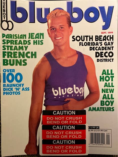 BLUEBOY Magazine September 1999 Gay Books Male Magazine Gay