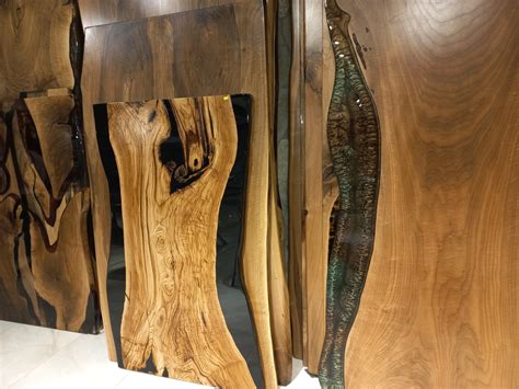 Epoxy wooden table