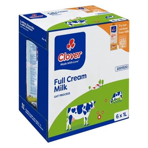 Clover Uht Full Cream Long Life Milk X L Smart Price Specials