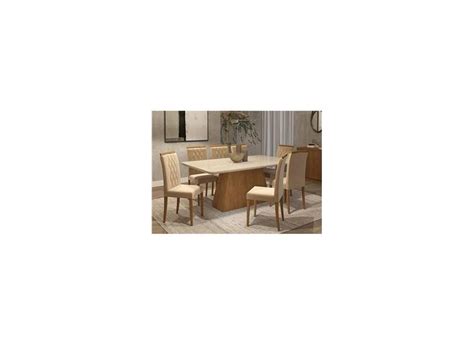 Mesa De Jantar Helena Savana Off White 8 Cadeiras Juliana Madeira Nude Cimol O Melhor