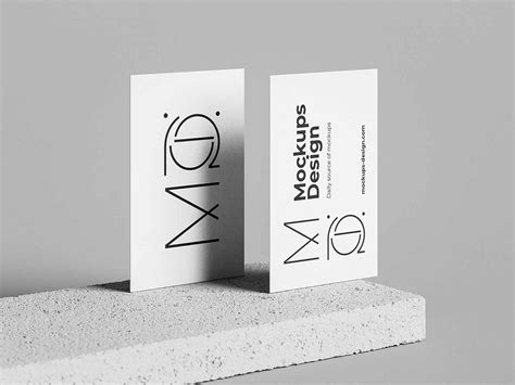 Minimalist Business Card Mockup